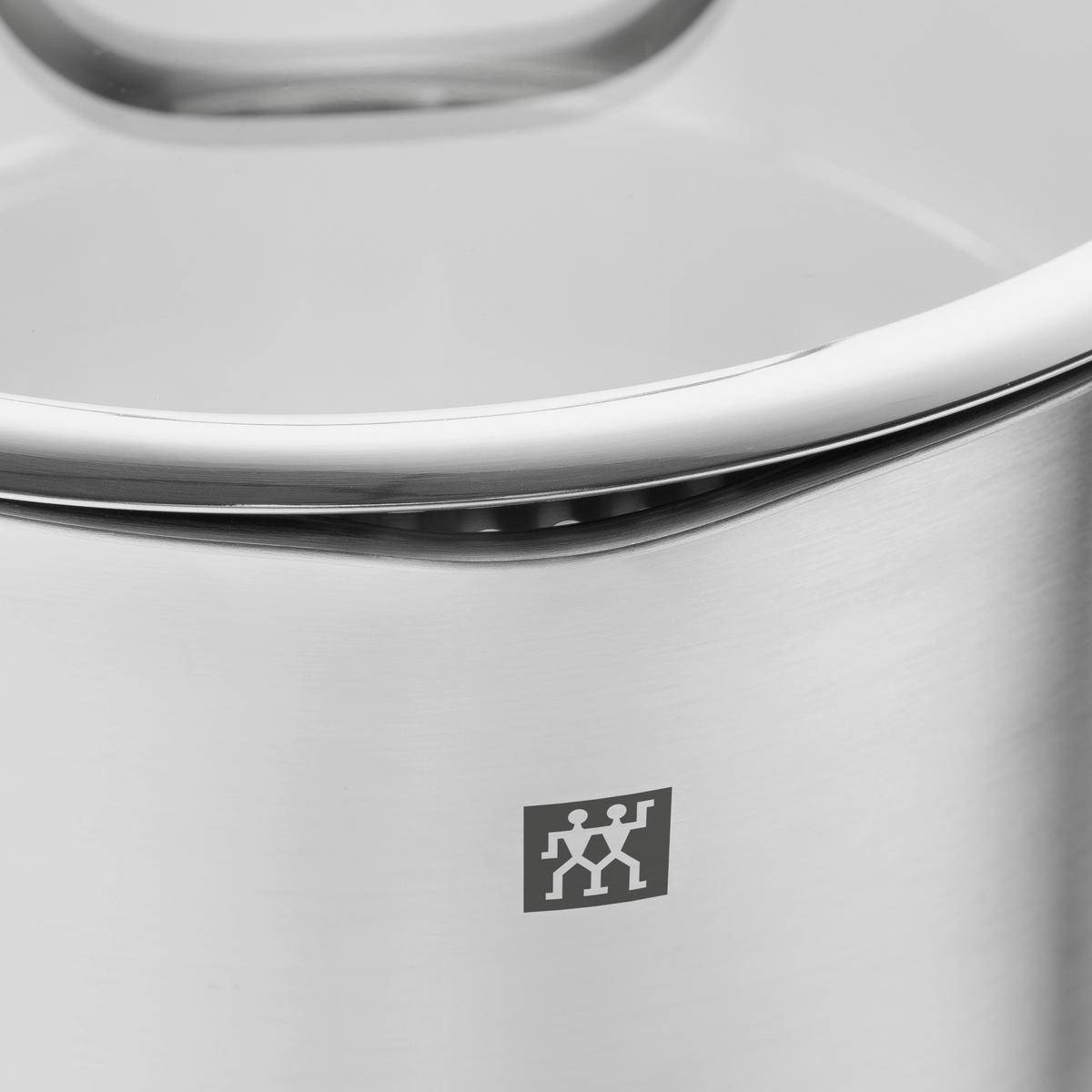 KOCHTOPFSET TrueFlow 6-teilig  - Edelstahlfarben, Basics, Metall - Zwilling