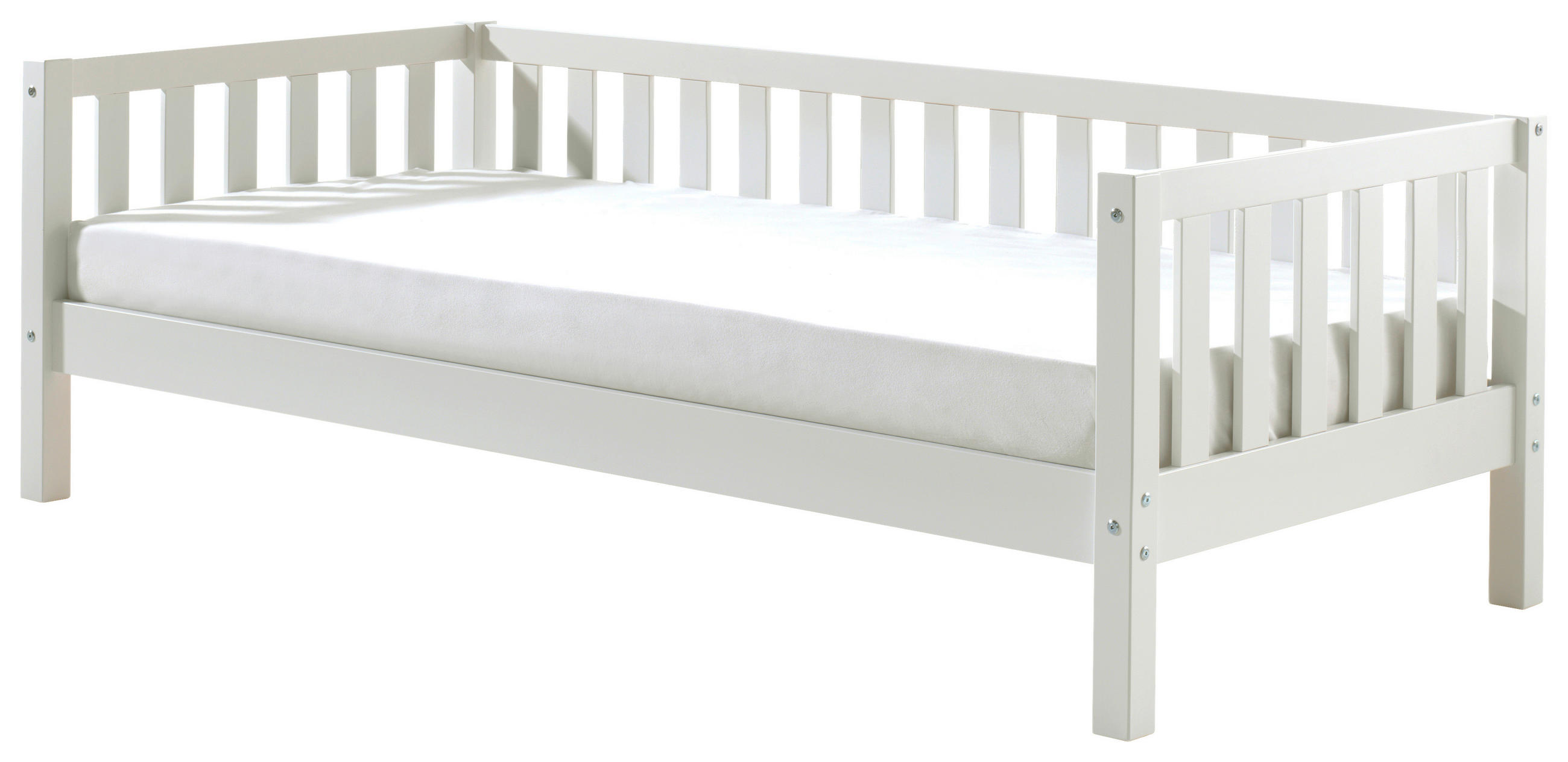 KINDER-/JUNIORBETT - Weiß, MODERN, Holz/Holzwerkstoff (90/200cm) - MID.YOU