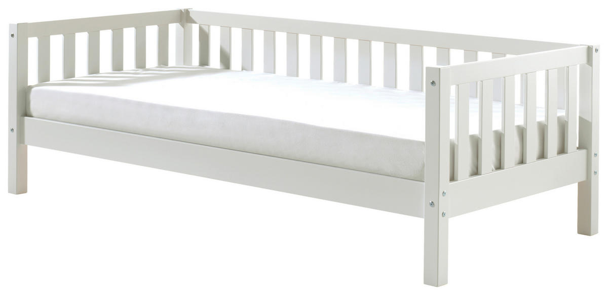 KINDER-/JUNIORBETT - Weiß, MODERN, Holz/Holzwerkstoff (90/200cm) - MID.YOU