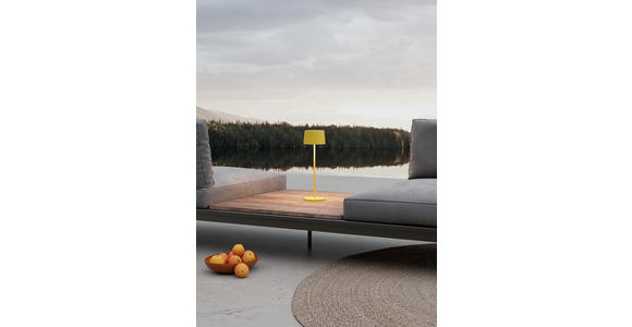 LED-TISCHLEUCHTE 11/35 cm   - Gelb, Basics, Kunststoff/Metall (11/35cm) - Dieter Knoll