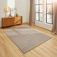HOCHFLORTEPPICH 160/230 cm Siena Taupe  - Taupe, Design, Kunststoff/Textil (160/230cm) - Novel