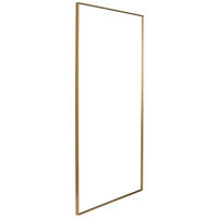 WANDSPIEGEL 90/180/2,5 cm    in rechteckig  - Goldfarben, Trend, Glas/Holzwerkstoff (90/180/2,5cm) - Landscape