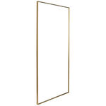 WANDSPIEGEL 90/180/2,5 cm    in rechteckig  - Goldfarben, Trend, Glas/Holzwerkstoff (90/180/2,5cm) - Landscape