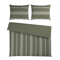 BETTWÄSCHE REMSA Flanell 200/200 cm  - Grün, KONVENTIONELL, Textil (200/200cm) - Esposa