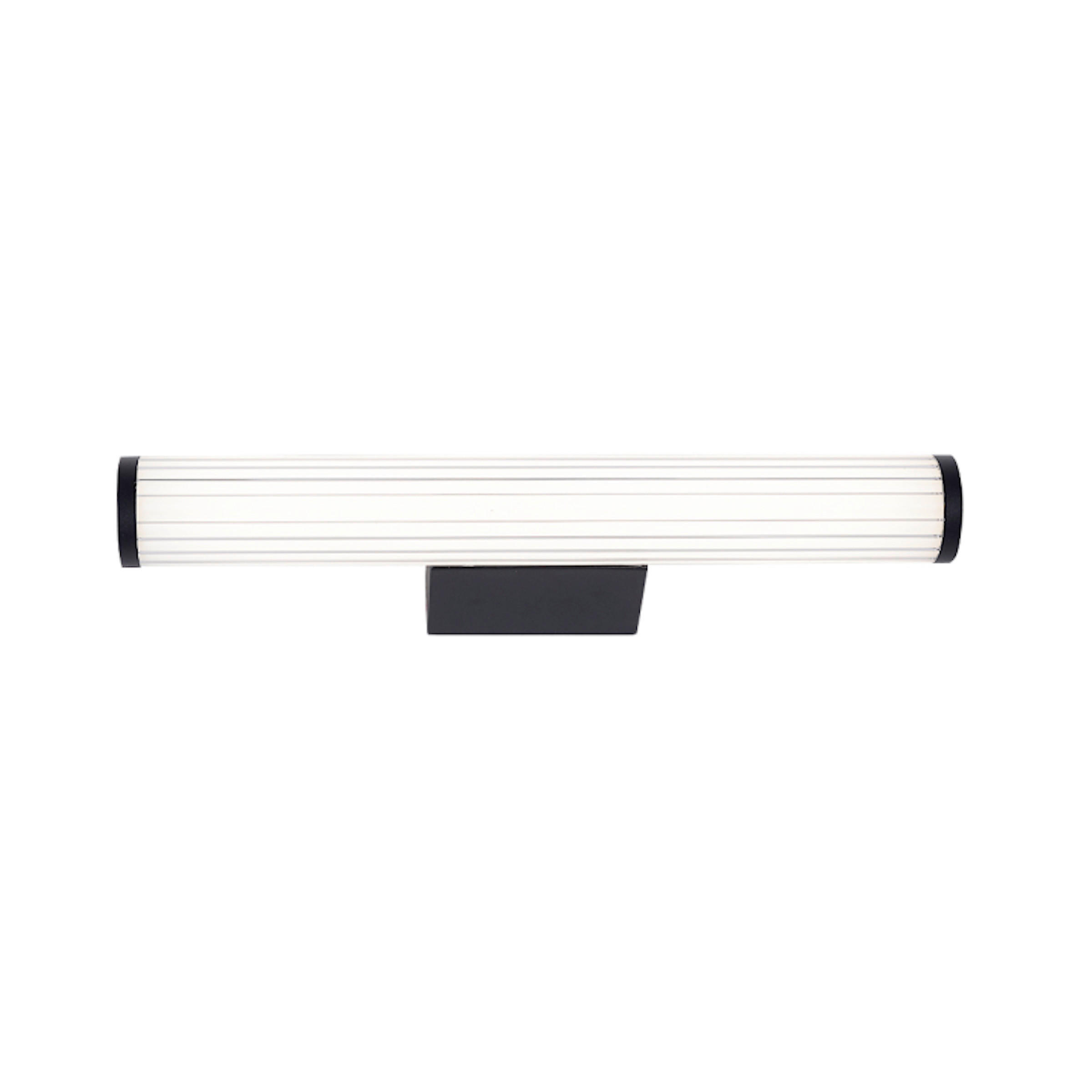 LED-WANDLEUCHTE Vena  6/45/11.5 cm  - Schwarz, Design, Kunststoff (6/45/11.5cm)