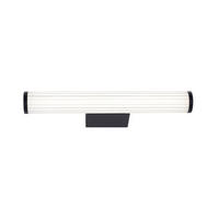 LED-WANDLEUCHTE Vena  6/45/11.5 cm  - Schwarz, Design, Kunststoff (6/45/11.5cm)