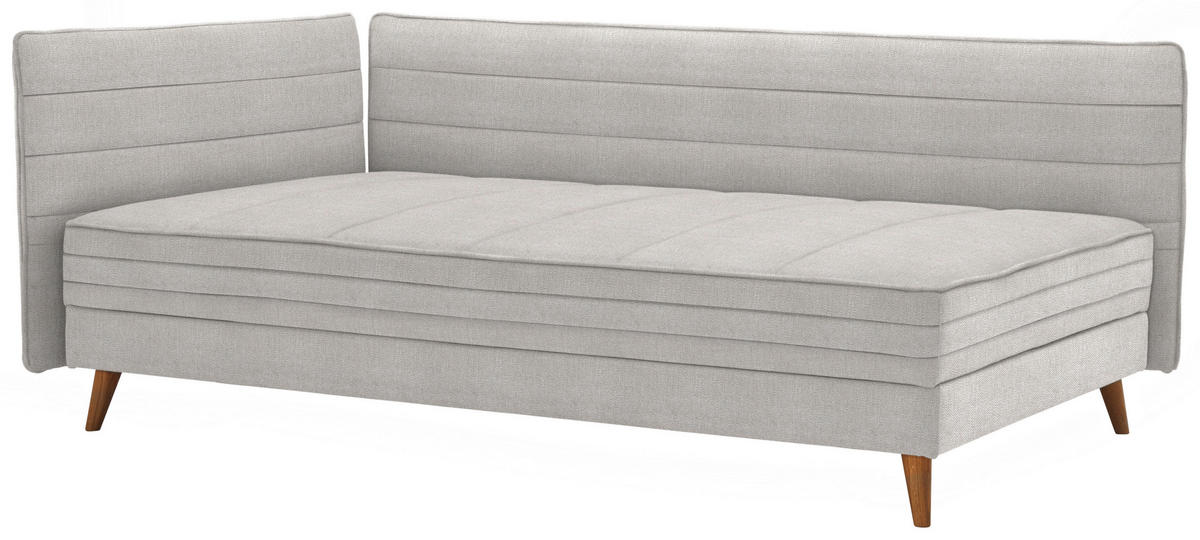 LIEGE in Naturfarben  - Naturfarben, MODERN, Holz/Textil (210/84/130cm) - Joka