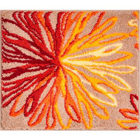 BIDET-VORLEGER Orange, Beige 50/60 cm  - Beige/Orange, Basics, Kunststoff/Textil (50/60cm) - Grund