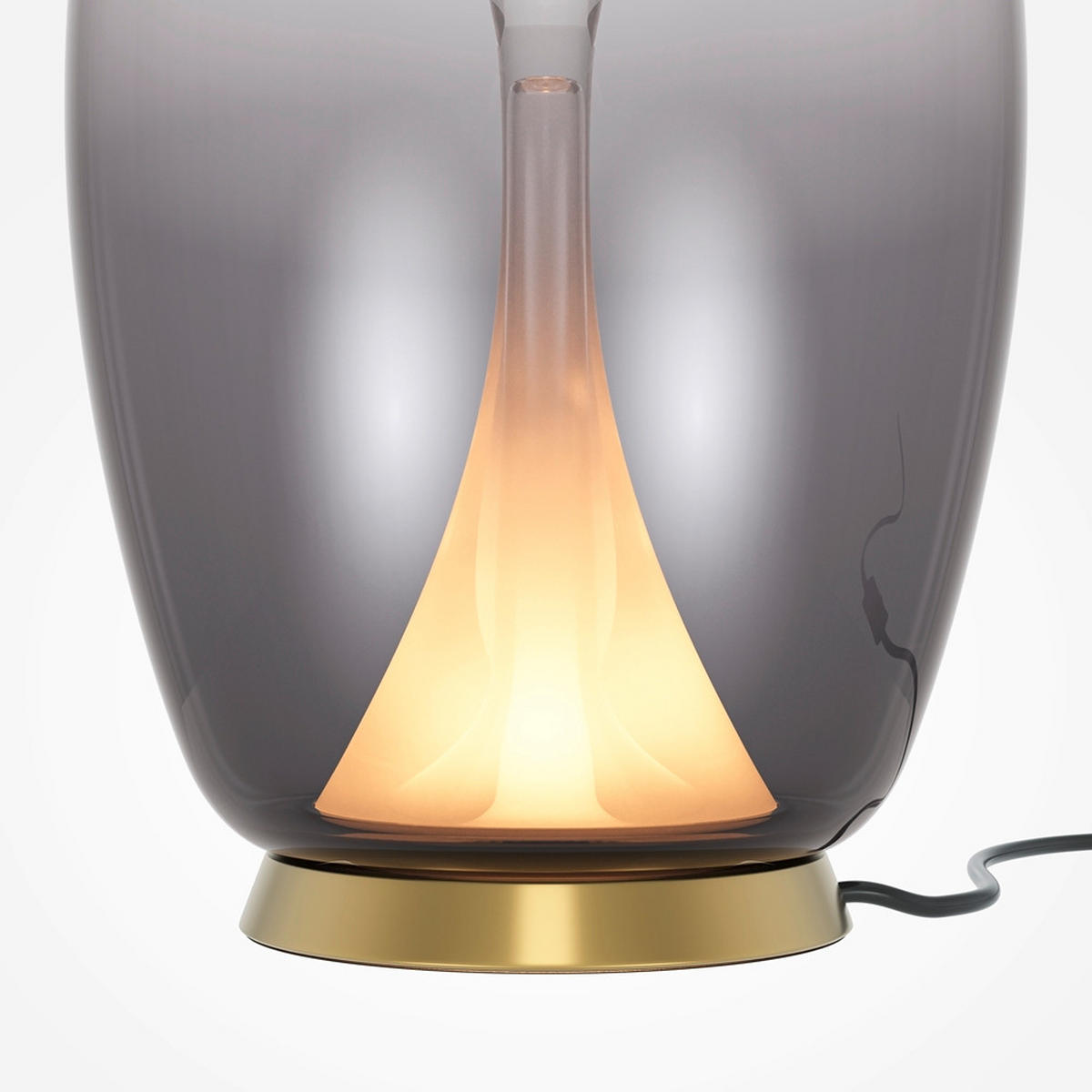 TISCHLEUCHTE - Goldfarben, Modern, Metall (20/27,2cm) - Vacu Vin
