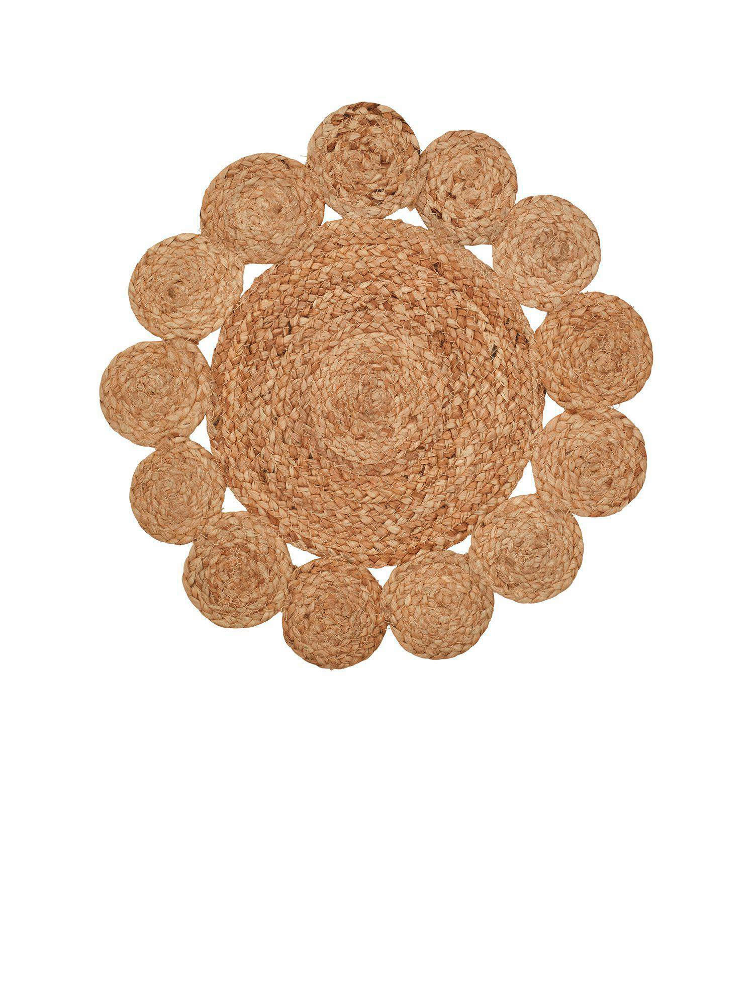 TISCHSET Dal Textil Flachgewebe Beige 40 cm  - Beige, Basics, Textil (40cm)