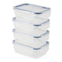 FRISCHHALTEDOSE 0,5 l  - Blau/Transparent, Basics, Kunststoff (16/12/22cm) - Rotho