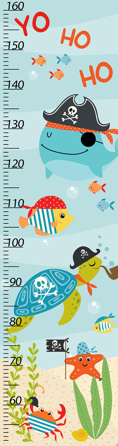 RASTIMETAR - zelena/plava, Osnovno, drvo/tekstil (30/113cm) - Monee