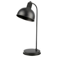 STOLNÁ LAMPA, E27, 17/25/50 cm - čierna/jantárová, Basics, kov/plast (17/25/50cm)