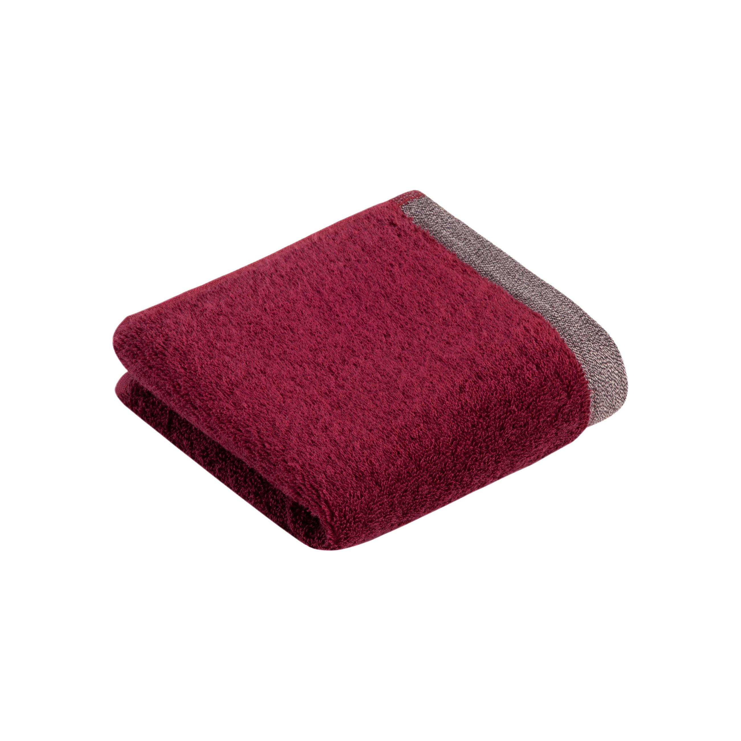 GÄSTETUCH Prato Rot  - Rot, Basics, Textil (50/30cm) - Vossen