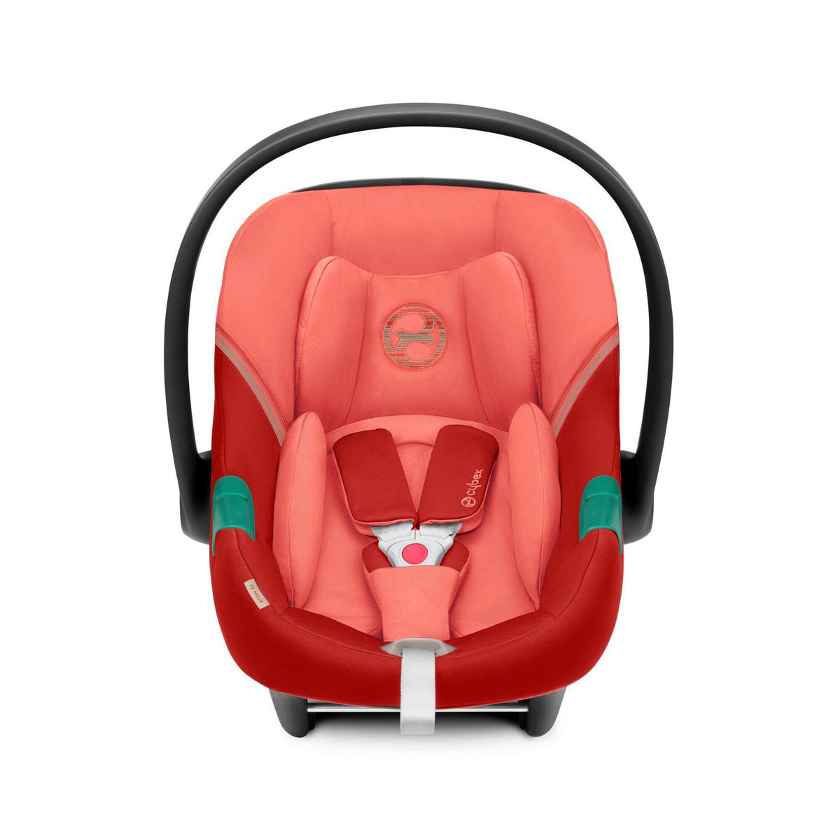 BABYSCHALE Aton S2 i-Size  - Koralle/Rot, Basics, Kunststoff/Textil (45,8/38/72cm) - Cybex