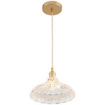 HÄNGELEUCHTE 25/120 cm  - Klar, Trend, Glas/Metall (25/120cm) - Novel