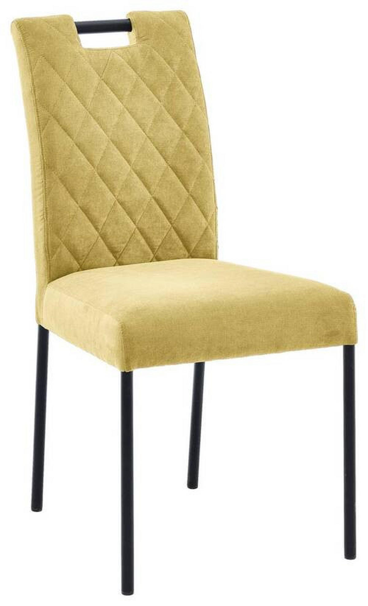 ŽIDLE, žlutá - černá/žlutá, Konvenční, kov/textil (46/91/61cm) - Carryhome