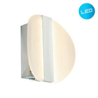 LED-WANDLEUCHTE 6/16/7.5 cm   - Chromfarben, Basics, Kunststoff/Metall (6/16/7.5cm) - Näve
