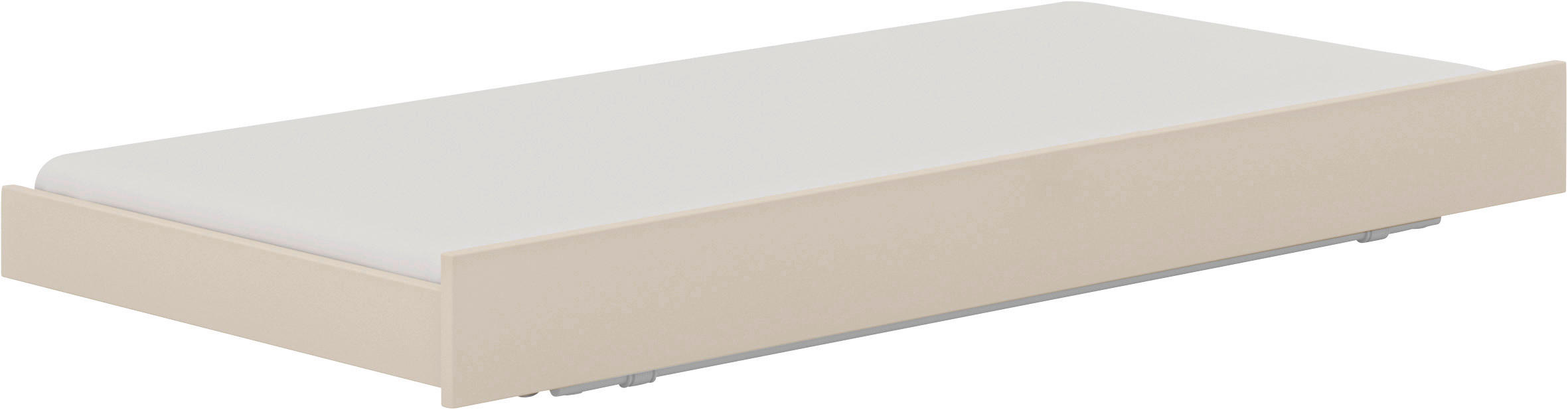 AUSZIEHBETT 90/190 cm  in Naturfarben, Kaschmir  - Kaschmir/Beige, Design, Holzwerkstoff (90/190cm) - Paidi