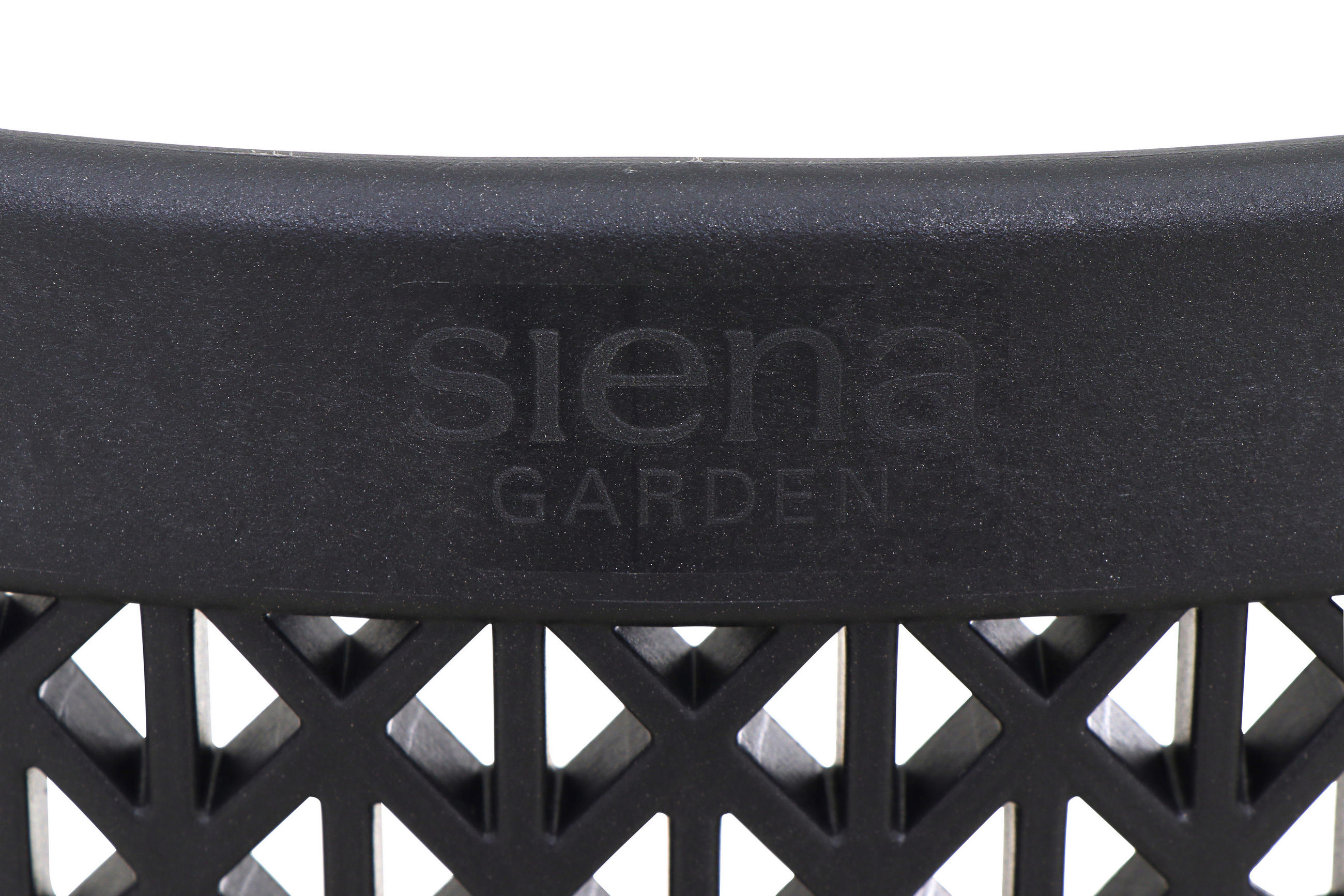 GARTENGARNITUR 3-teilig  - Anthrazit, Basics, Holzwerkstoff/Kunststoff (70/81/70cm) - Siena Garden