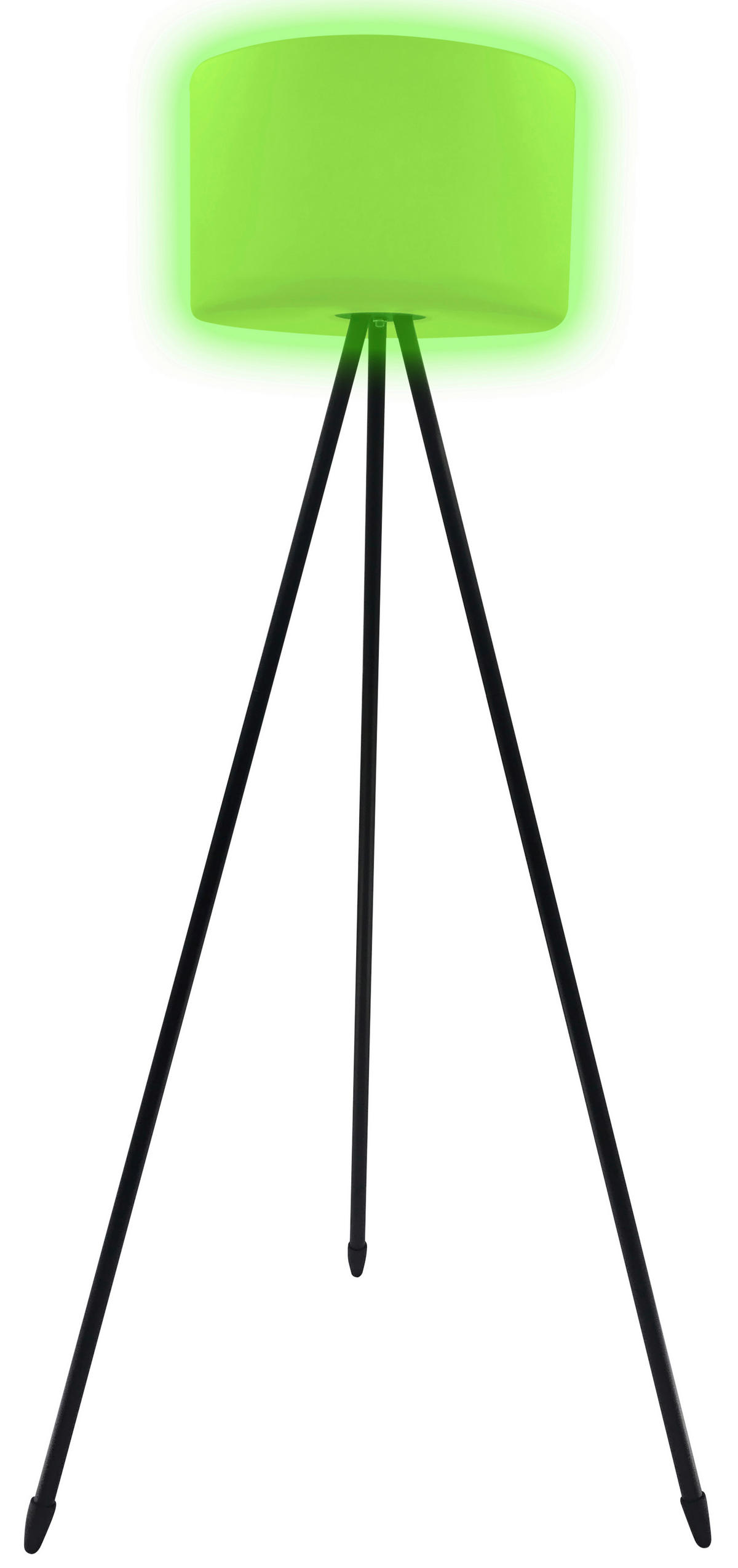 LED-STEHLEUCHTE 40/143 cm    - Schwarz/Weiß, Basics, Kunststoff (40/143cm) - Tint