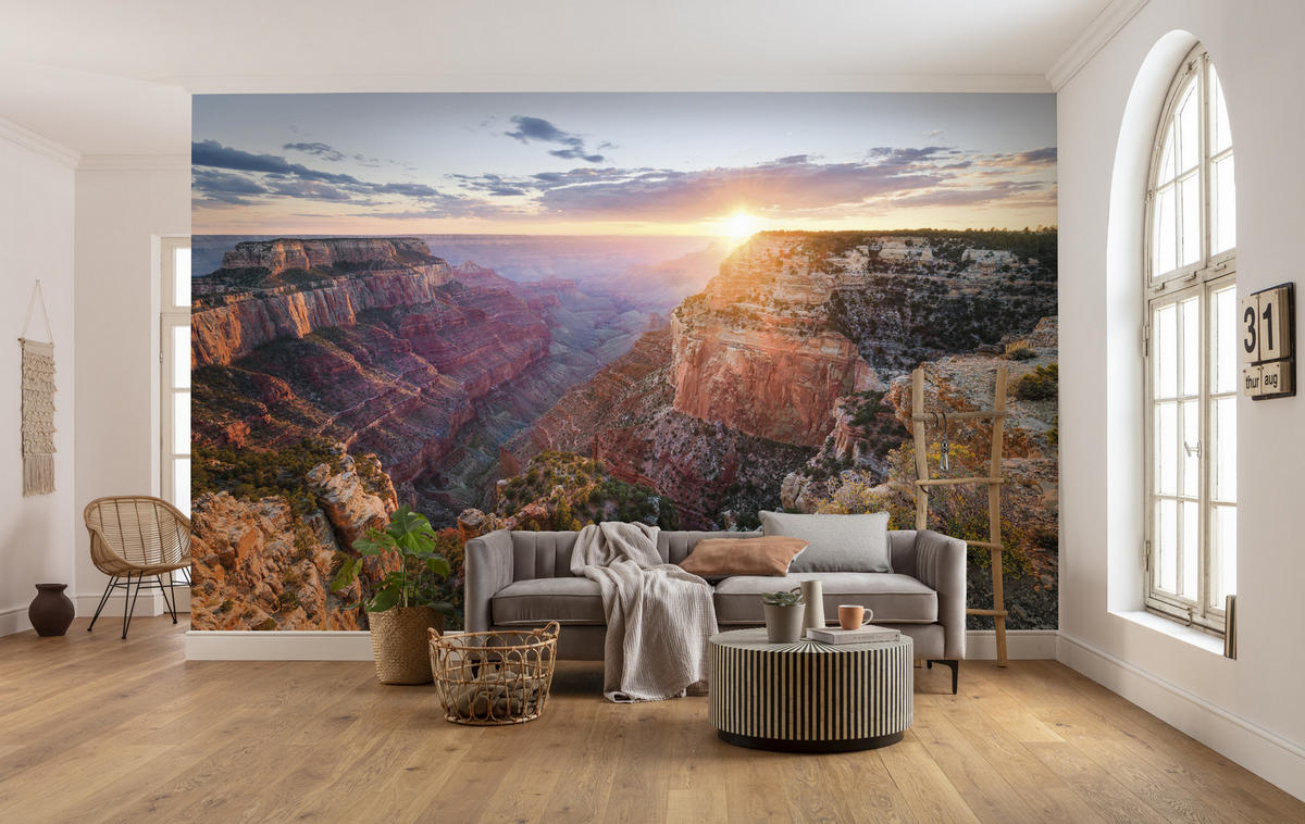 FOTOTAPETE - Multicolor, Trend, Textil (450/280cm)