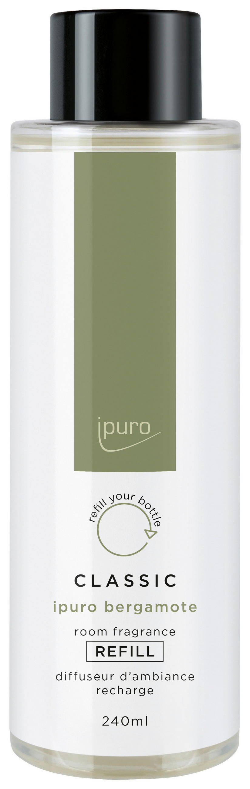 REZERVĂ ODORIZANT DE CAMERĂ lemnos   - măsliniu, Basics (240ml) - Ipuro