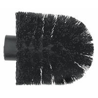 ERSATZBÜRSTENKOPF in   Kunststoff  - Schwarz, Basics, Kunststoff (8cm) - Sadena