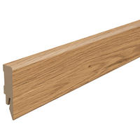 SOCKELLEISTE Eiche braun Braun  - Braun, KONVENTIONELL, Holzwerkstoff (240/1.4/5.8cm) - Egger Holzwerkstoffe