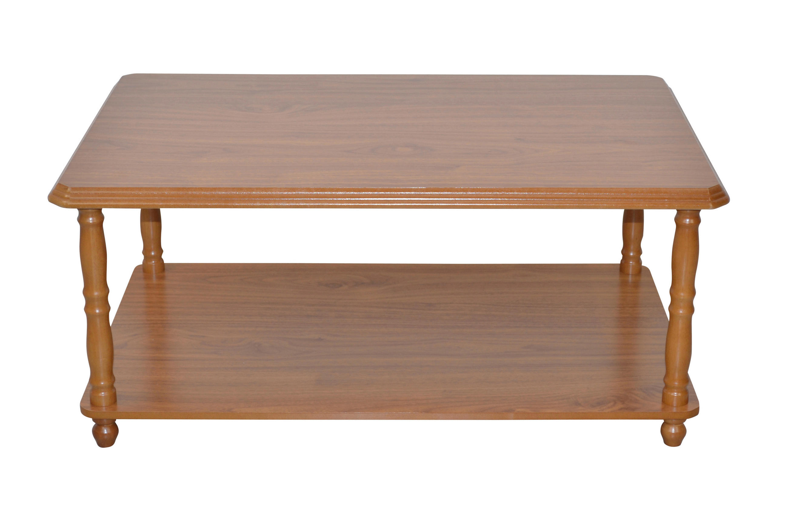 COUCHTISCH Kautschukholz massiv 58,5/89/40 cm rechteckig Eichefarben  - Eichefarben, KONVENTIONELL, Holz/Holzwerkstoff (58,5/89/40cm) - MID.YOU