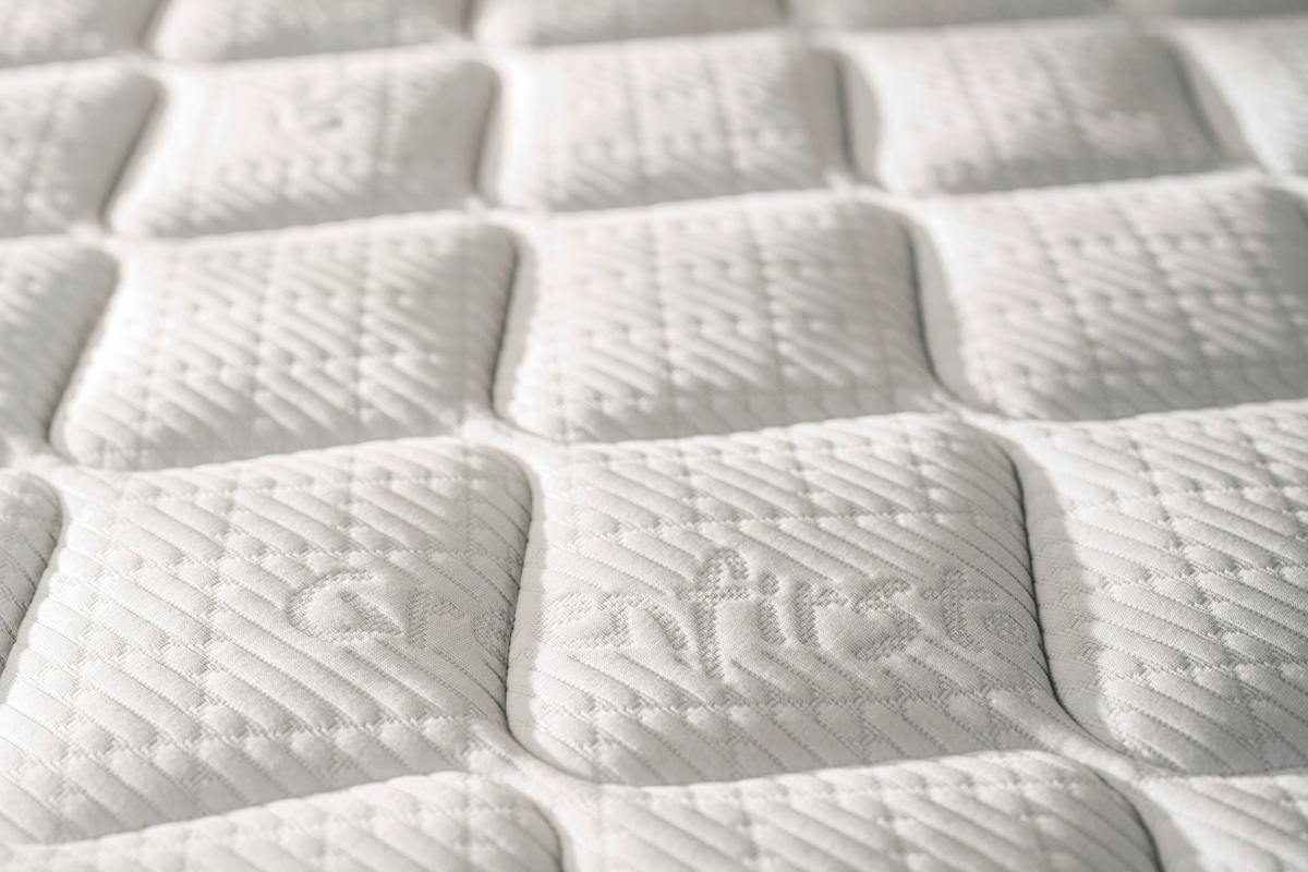 VZMETNICA 160/200 cm  - bela, Basics, tekstil (160/200cm) - Hespo