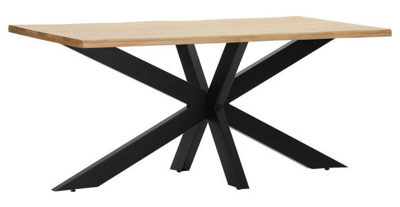 TISCHGESTELL Schwarz   - Schwarz, Design, Metall (163/72/73cm) - Landscape