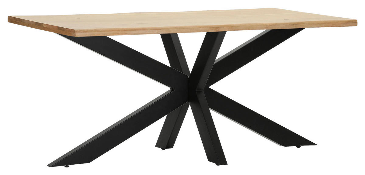 TISCHGESTELL Schwarz   - Schwarz, Design, Metall (163/72/73cm) - Landscape