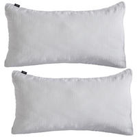 KISSENBEZUG-SET GENTANO 40/80 cm  - Silberfarben, Basics, Textil (40/80cm) - Novel