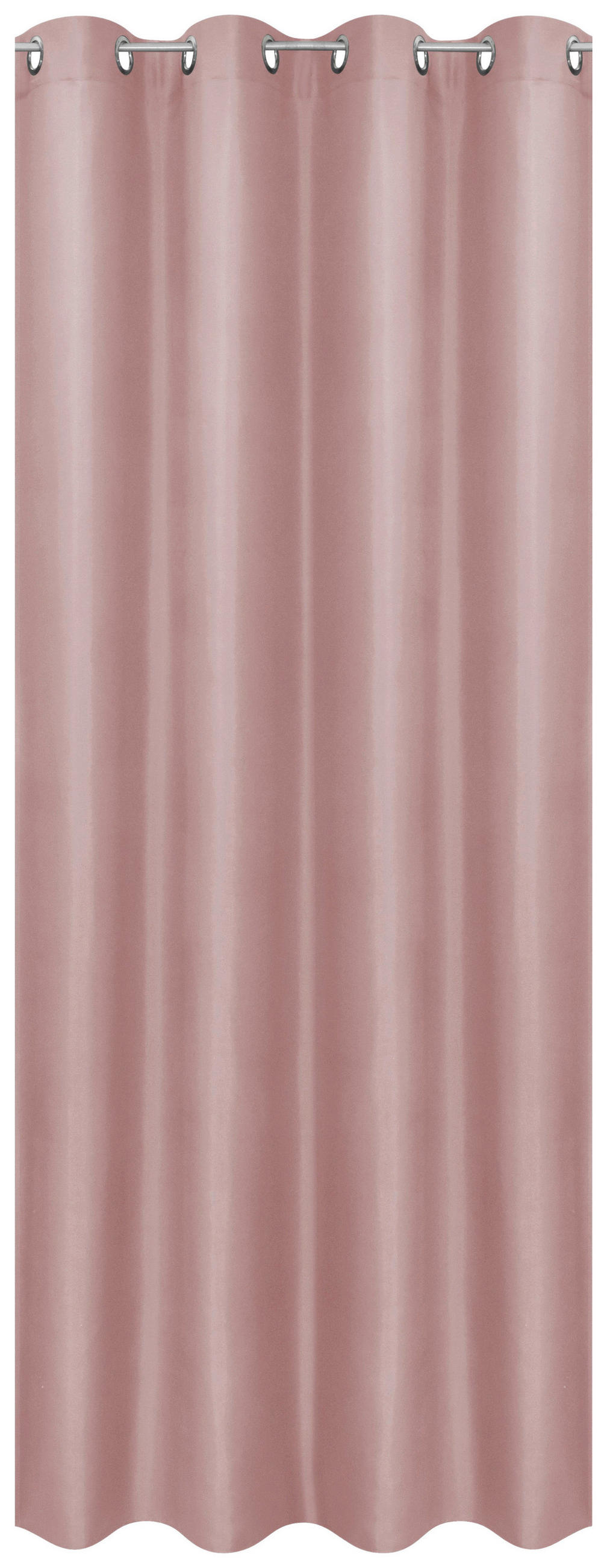 Vorhang Mit Ösen Barnaby 140x245 cm Altrosa