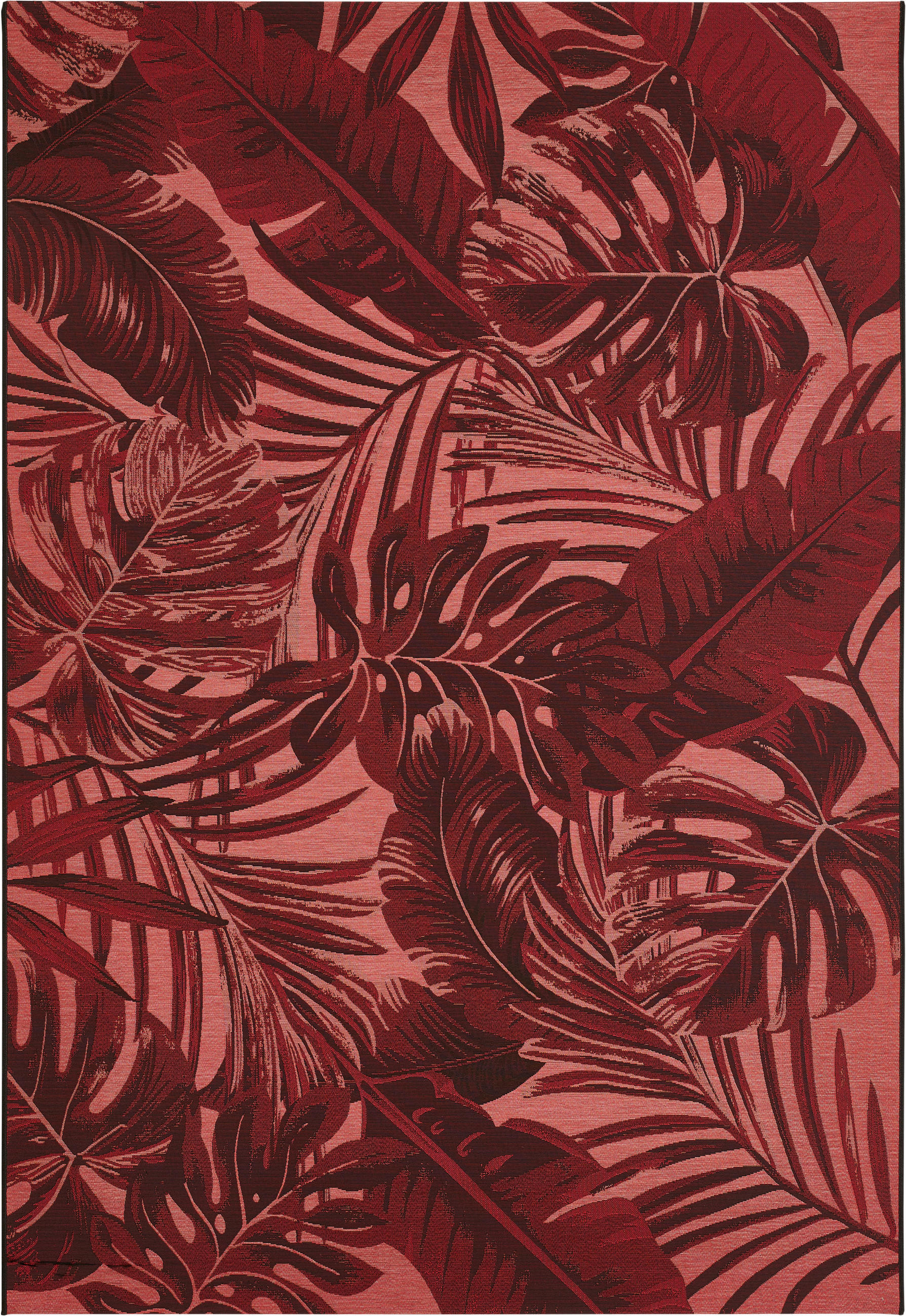 VONKAJŠÍ KOBEREC, 123/180 cm, bordová - bordová, Trend, textil (123/180cm) - Ambia Garden
