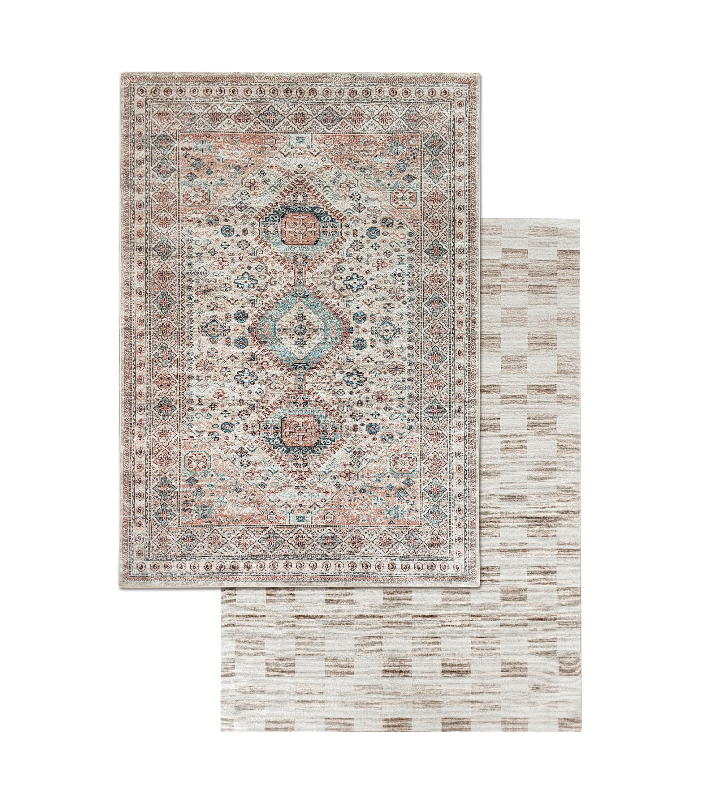 Novel Flachwebeteppich Beige 200x290 cm