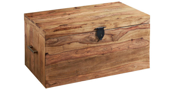 TRUHE - Hellbraun/Naturfarben, Natur, Holz (80/40/40cm) - Landscape