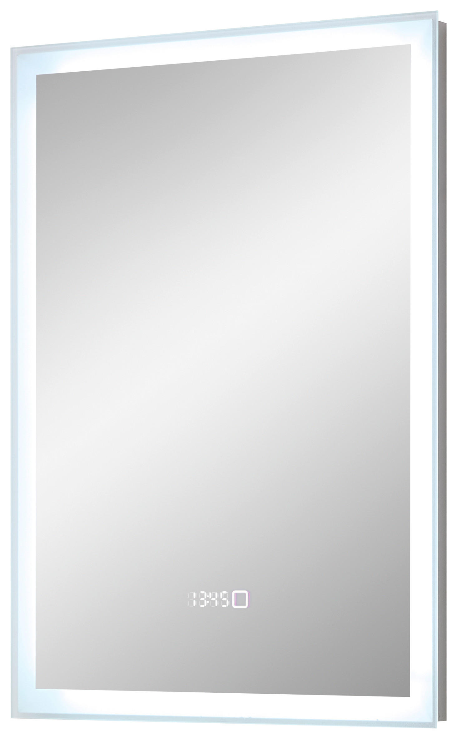 BADEZIMMERSPIEGEL 50/70/4,5 cm  - Basics, Glas (50/70/4,5cm) - Xora