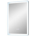 BADEZIMMERSPIEGEL 50/70/4,5 cm  - Basics, Glas (50/70/4,5cm) - Xora
