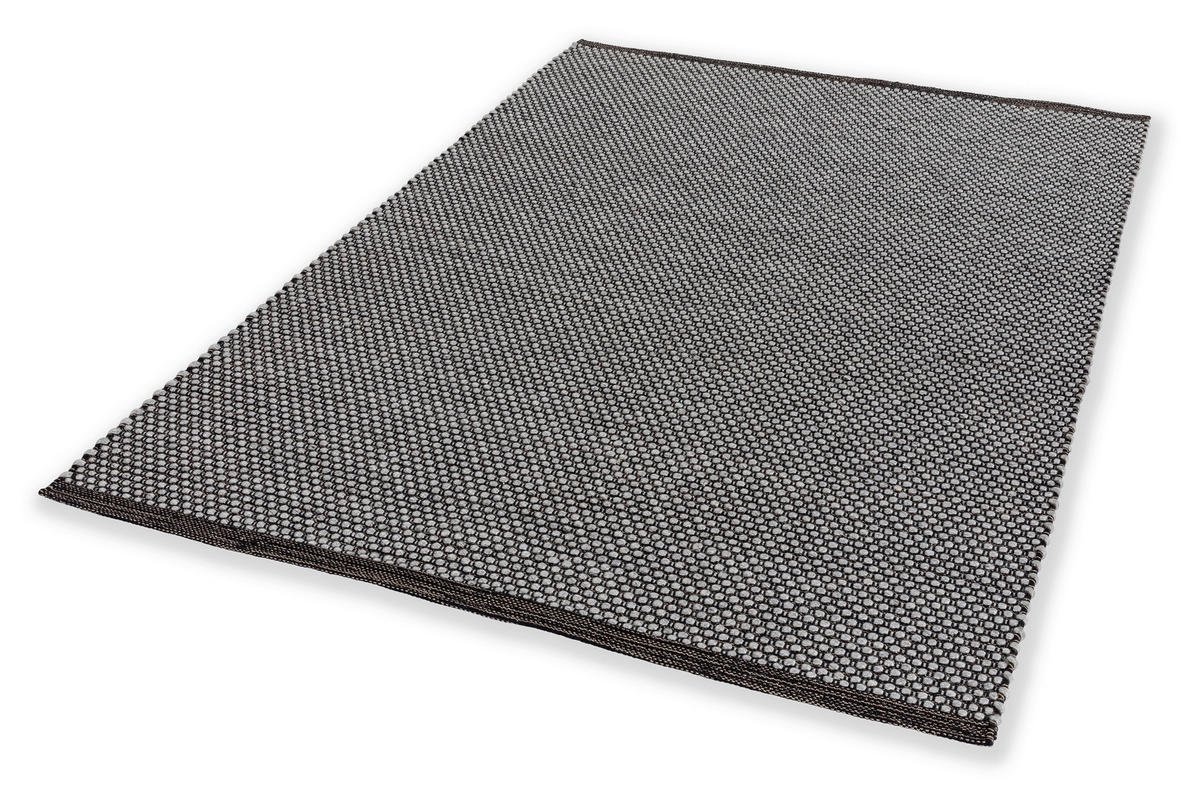 HANDWEBTEPPICH 200/300 cm  - Anthrazit, Design, Textil (200/300cm) - Schöner Wohnen