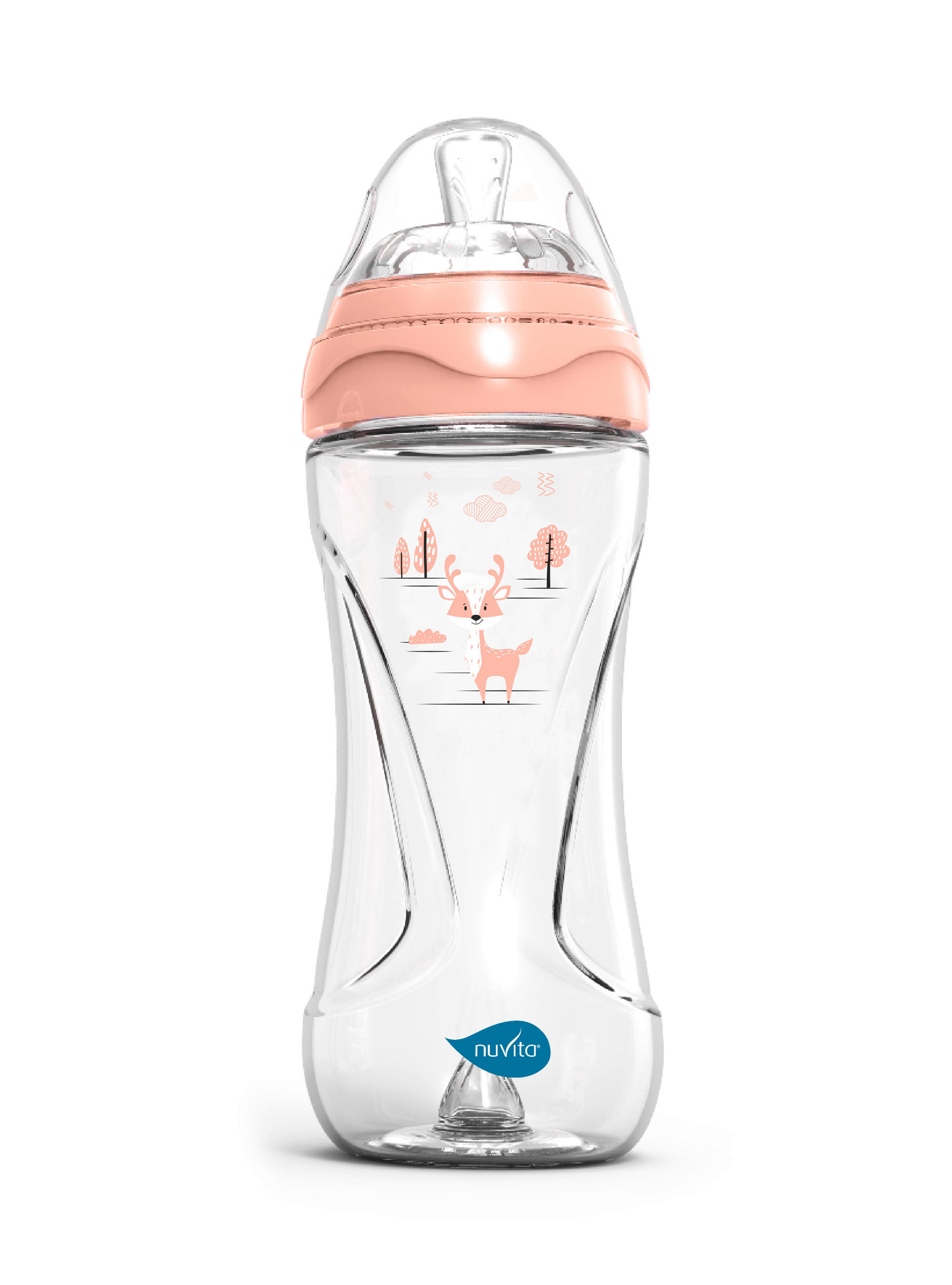 BABYFLASCHE 330 ml  - Pink, Basics, Kunststoff (7/21/7cm)