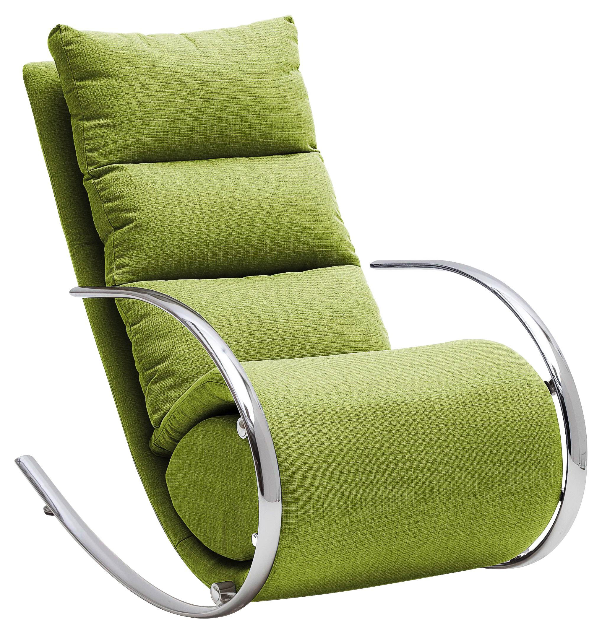 Xora RELAXSESSEL Flachgewebe Hocker - Grün 