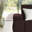 ECKSOFA in Struktur Terracotta  313/233 cm  - Terracotta/Schwarz, Design, Kunststoff/Textil (313/233cm) - Emilio Belluti