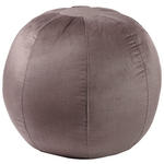 SITZBALL  - Taupe, Basics, Textil (65/65/65cm) - Novel