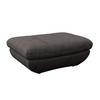 HOCKER Webstoff Dunkelbraun  - Dunkelbraun/Schwarz, MODERN, Kunststoff/Textil (107/75cm) - MID.YOU