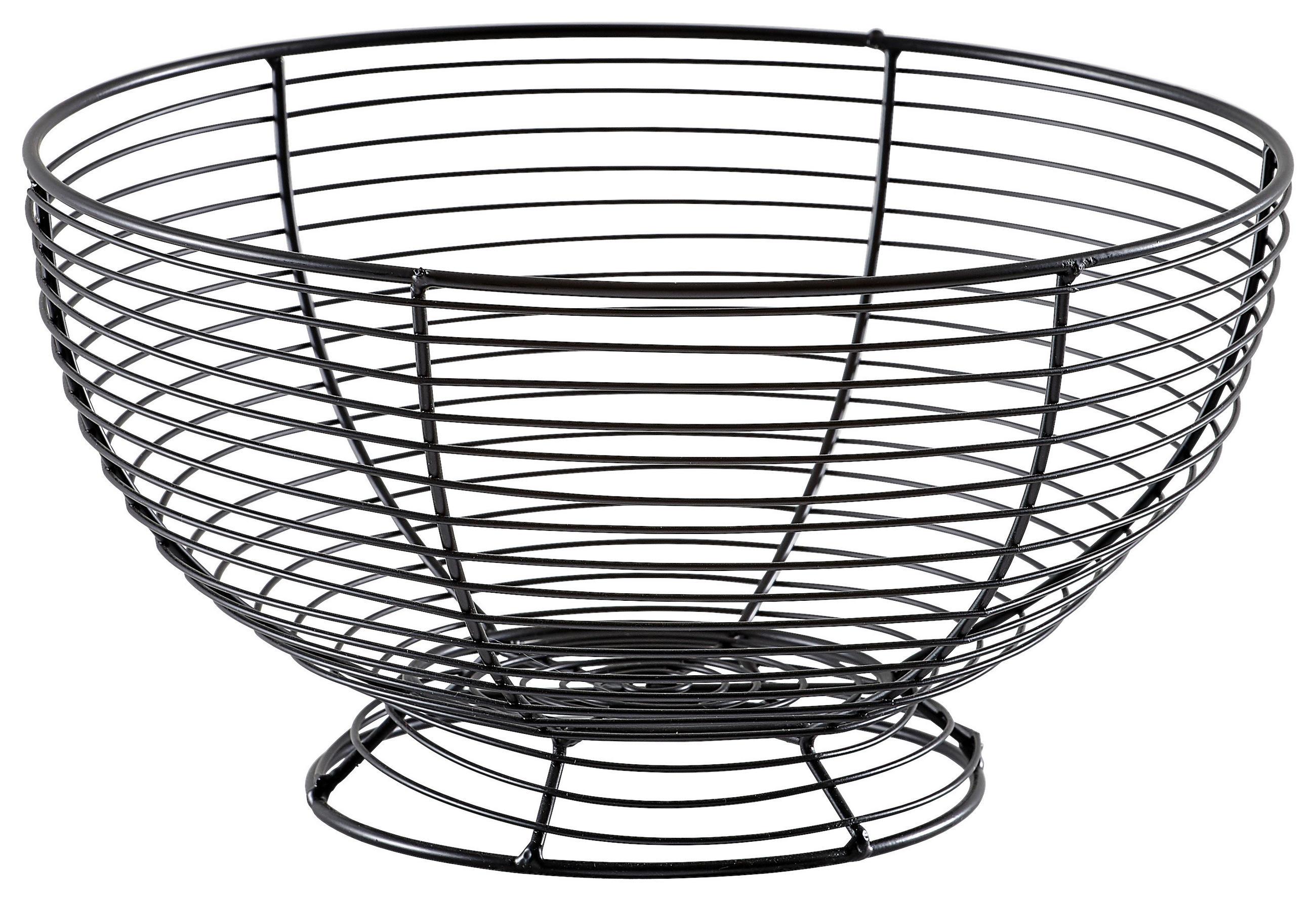 DEKOSCHALE - Schwarz, Design, Metall (28/15,3cm) - Ambia Home