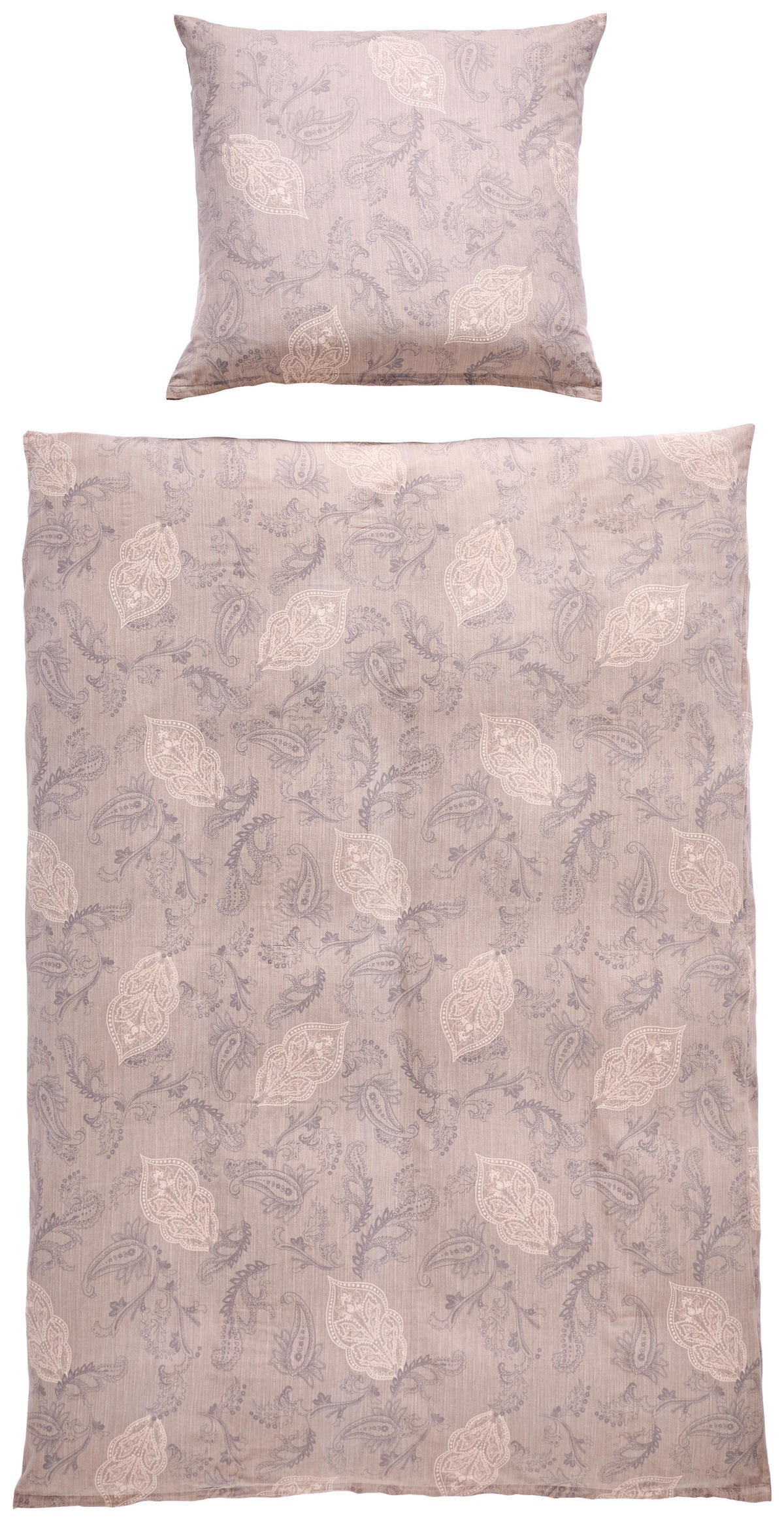 BETTWÄSCHE Atelier Flanell 135/200 cm  - Braun, Basics, Textil (135/200cm) - Estella