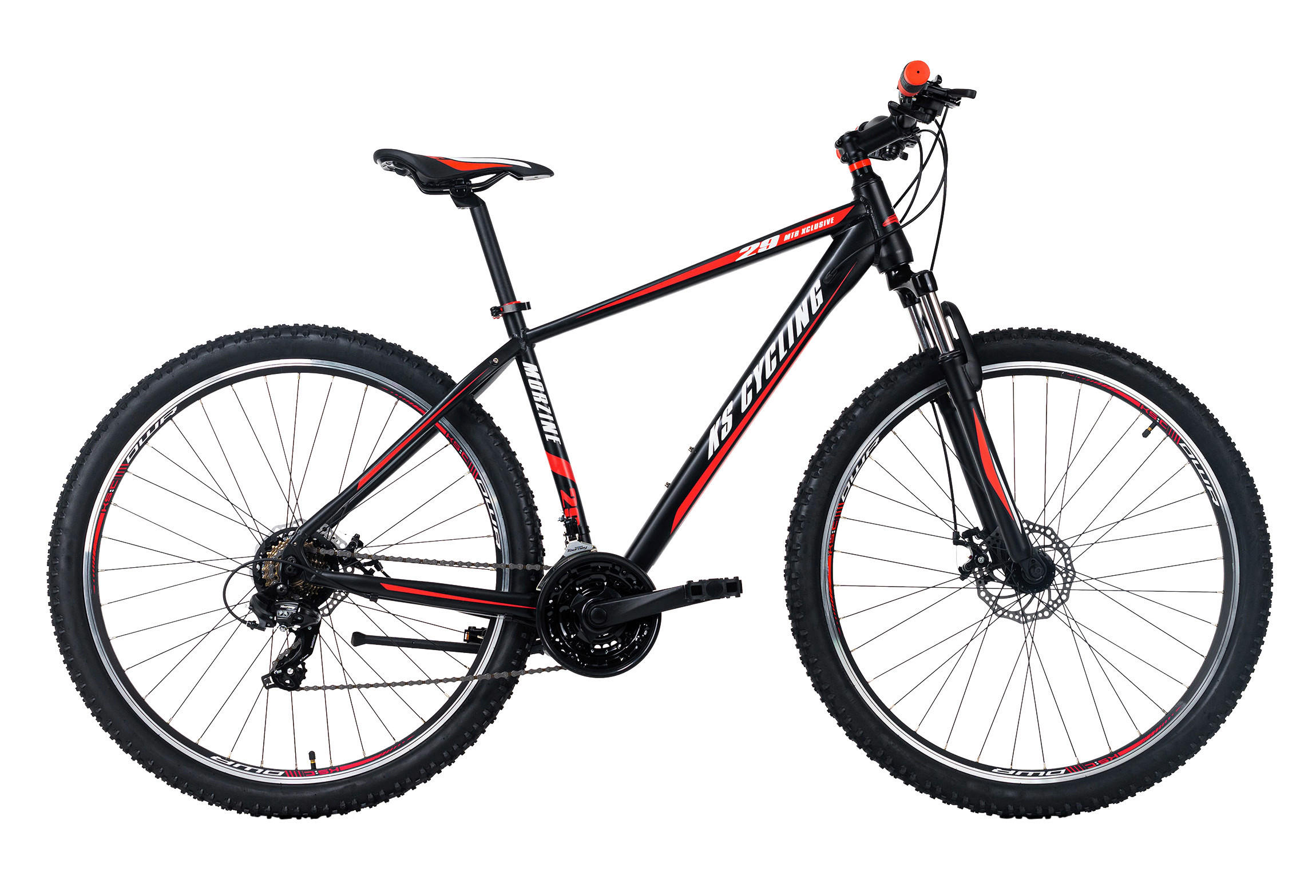 MOUNTAINBIKE 29 Zoll  - Rot/Schwarz, Basics, Metall (139/76/21cm) - KS Cycling