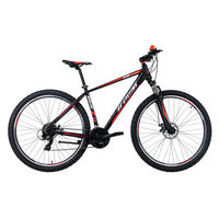 MOUNTAINBIKE 29 Zoll  - Rot/Schwarz, Basics, Metall (139/76/21cm) - KS Cycling